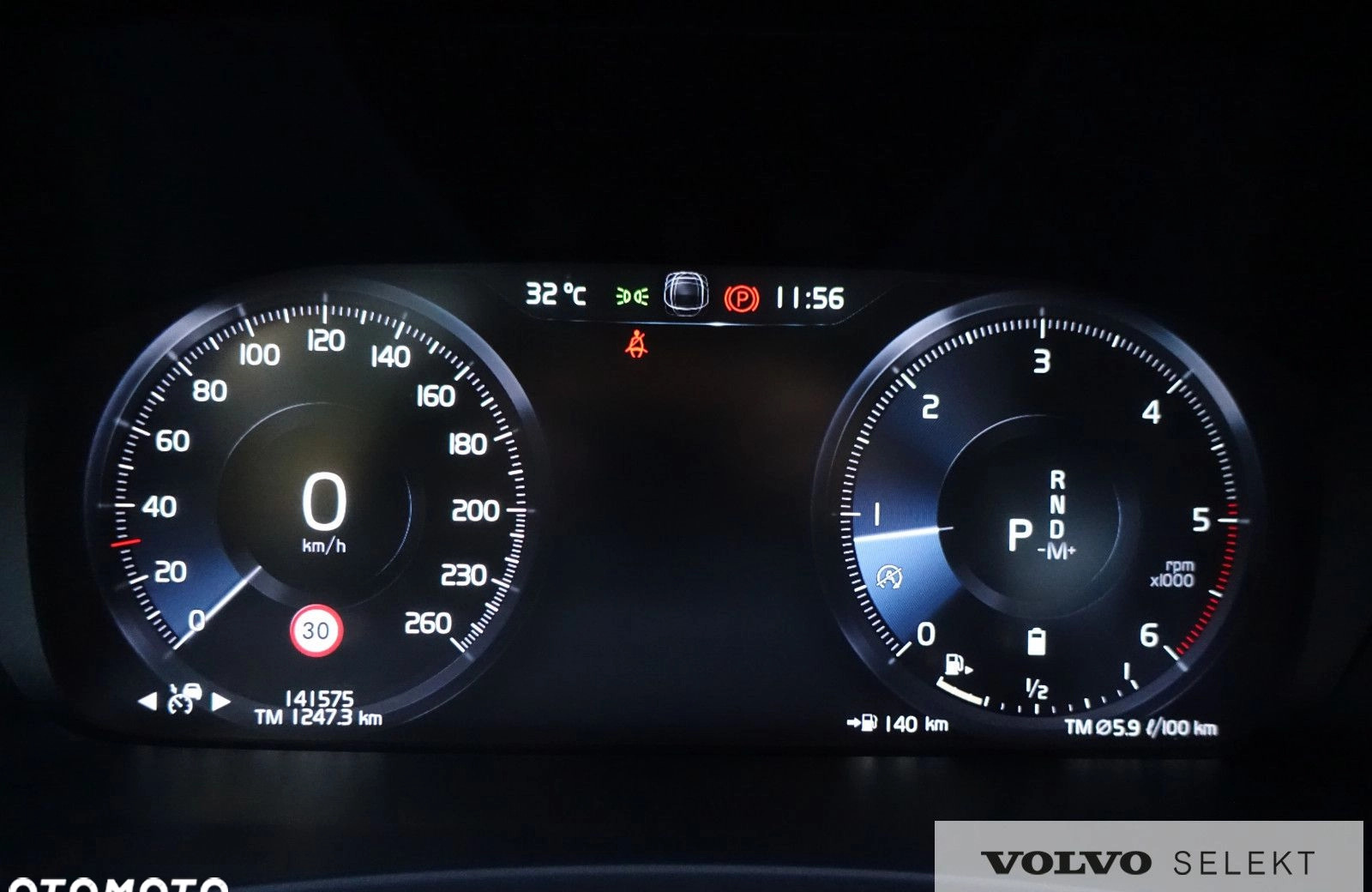 Volvo V90 Cross Country cena 168900 przebieg: 141575, rok produkcji 2021 z Radomsko małe 667